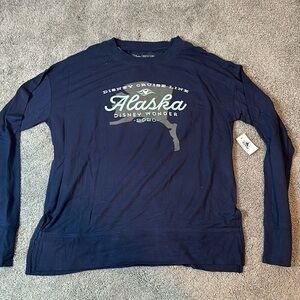 Disney Wonder Cruise long sleeve brand new